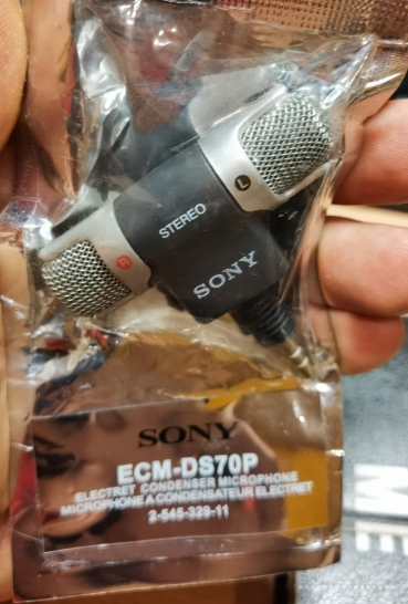stereo 3.5 mm mikrofonas Sony