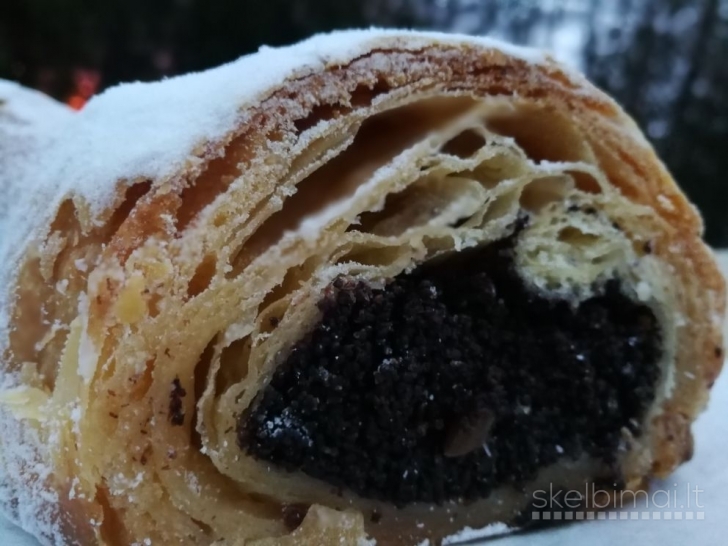  kibinai vestuvėms, papuošti šakočiai, šimtalapiai