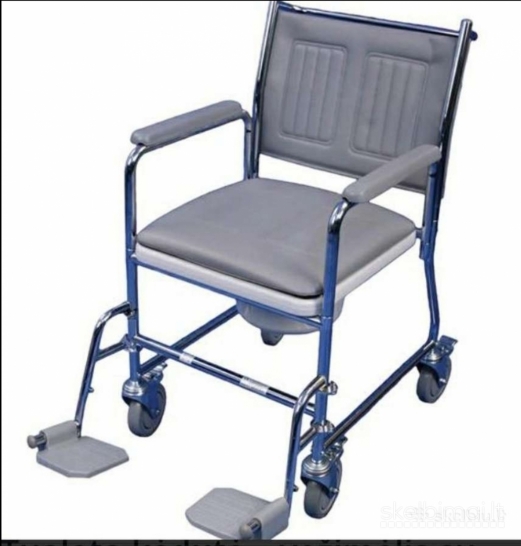 Premium klasės tualeto kėdė/vežimėlis su ratukais