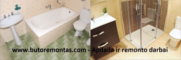Vonios ir tualeto atnaujinimas ir restauravimas 