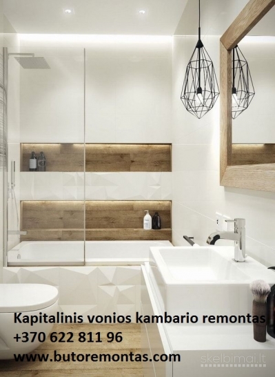 Vonios kambario kapitalinis remontas - www.butoremontas.com 