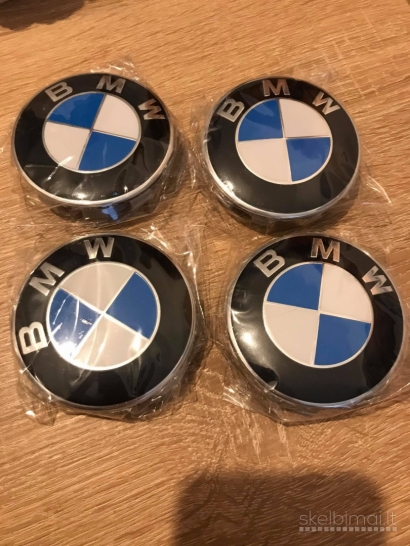 BMW ratlankių dangteliai/centriukai, (68 mm.)