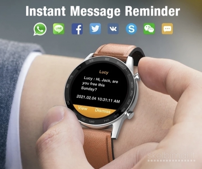 Naujas išmanus Android laikrodis