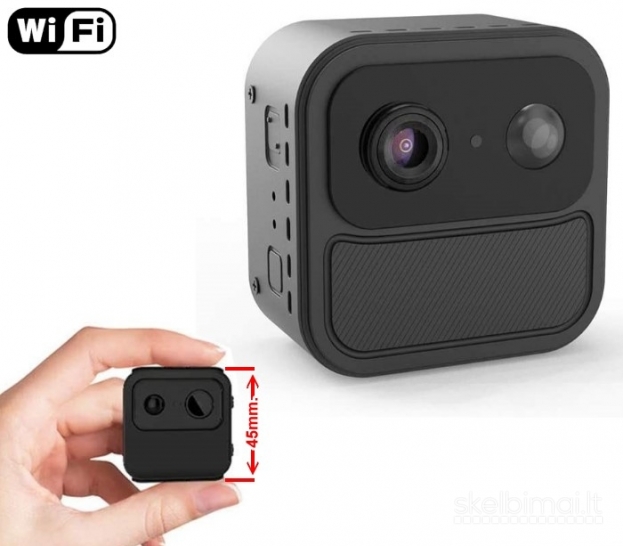 Slapta kamera įrašanti i "micro SD"