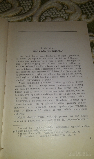 Knygą"blosholmo valdovė"hagardas H.1968 m.