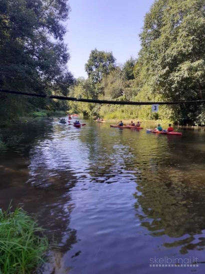 Baidarių, kubilų, stovyklavietės nuoma