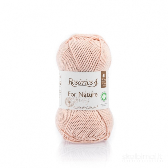 Rosarios4 For Nature siūlai - 100% organinė medvilnė iš Portugalijos