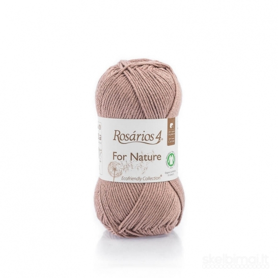 Rosarios4 For Nature siūlai - 100% organinė medvilnė iš Portugalijos