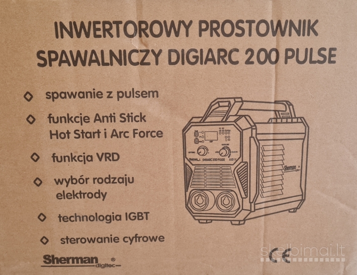 suvirinimo aparatas igbt-300a su automatiniu skydeliu