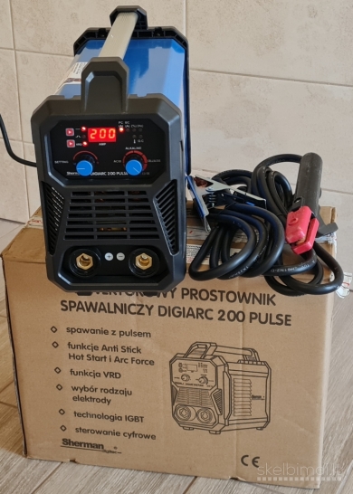 suvirinimo aparatas igbt-300a su automatiniu skydeliu