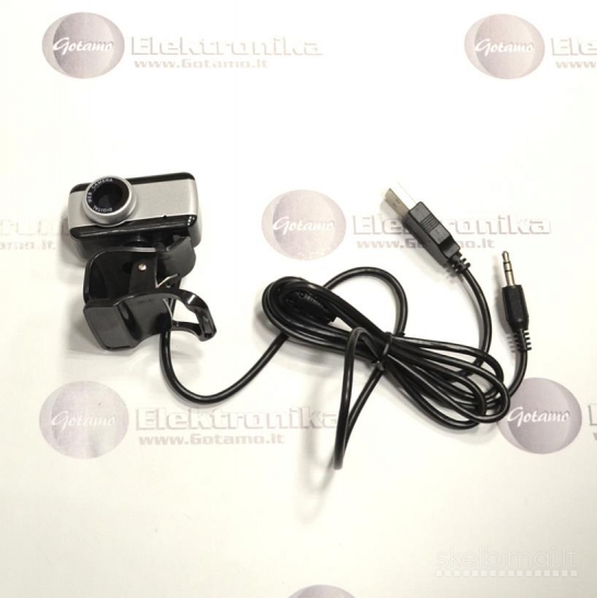 Kompiuterio kamera Webcam 640 x 480 Silver-S