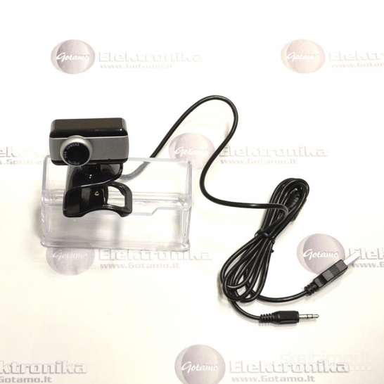 Kompiuterio kamera Webcam 640 x 480 Silver-S