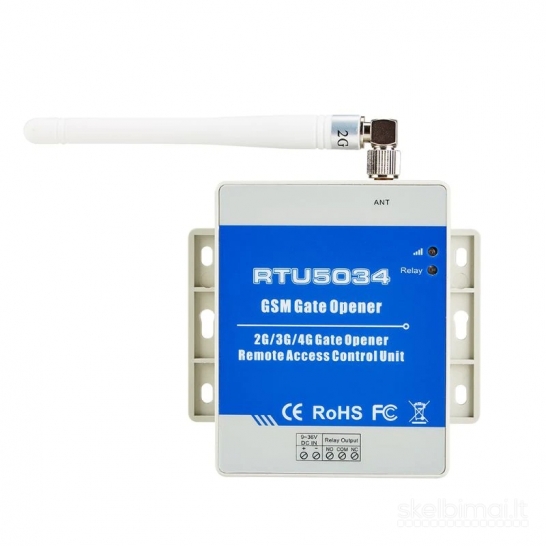 RTU5034 GSM valdymo modulis (valdiklis, kontroleris)