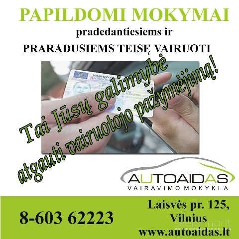 Papildomi vairuotojų mokymai