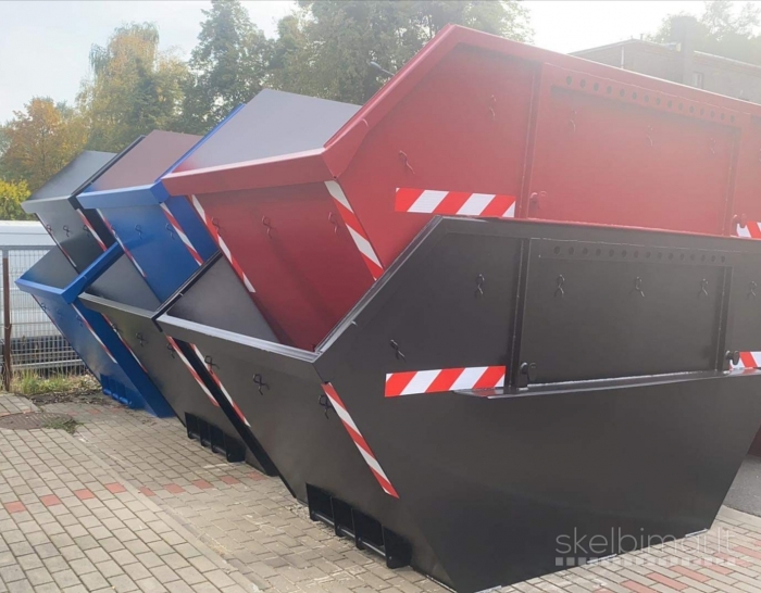 Statybinių/šiukšlių konteinerių nuoma visoje Lietuvoje