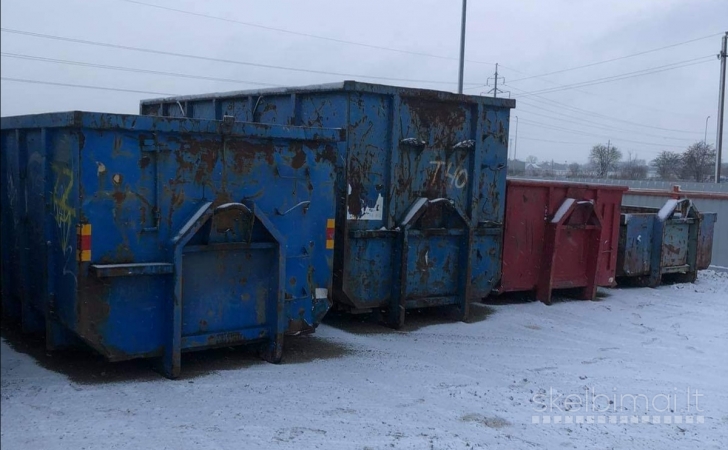 Atliekų, šiukšlių išvežimas visoje Lietuvoje 
