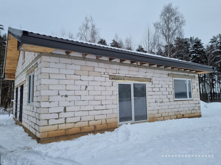 PARDUODAMAS NAUJOS STATYBOS GYVENAMASIS NAMAS MAŽEIKIŲ R. SAV. REIVYČIŲ K.,