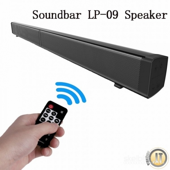 Sound Bar LP-09 Bluetooth belaidė kolonėlė kino sistema