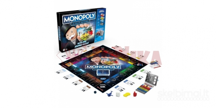Stalo žaidimas Monopolis super elektroninė bankininkystė 