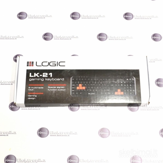 Klaviatūra su laidu Logic Gaming LK-21 iš WWW.GOTAMO.LT