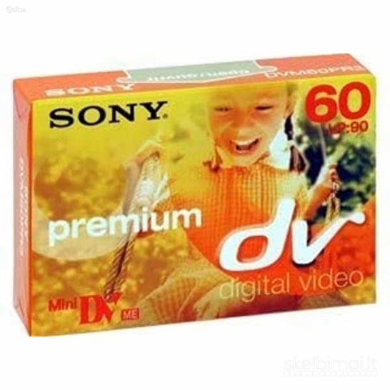 Parduodu naujas vaizdo kasetes Sony DV 60 turiu daug 