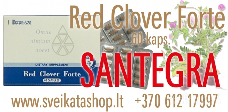 Red Clover Forte 60 kaps SANTEGRA / mob: 8 612 17997