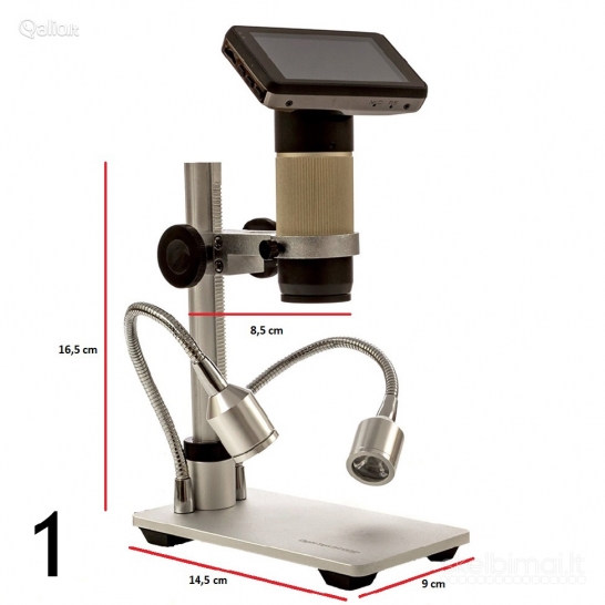 Nauji skaitmeniniai mikroskopai