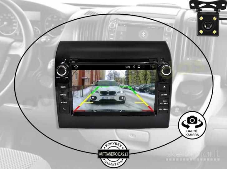 FIAT, CITROEN, PEUGEOT 2009-15 Android multimedia USB/GPS/WiFi/Bluetooth/7"