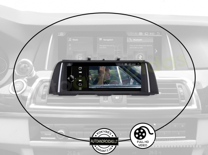 BMW F07, F10, F11 2010-16 Android multimedia USB/GPS/WiFi/Bluetooth/10"