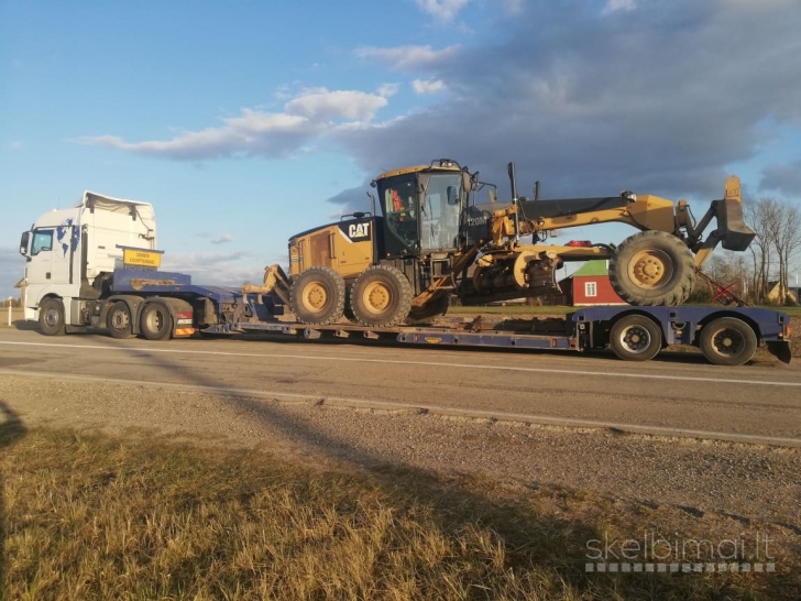 Sunkiosios technikos pervežimas-transportavimas