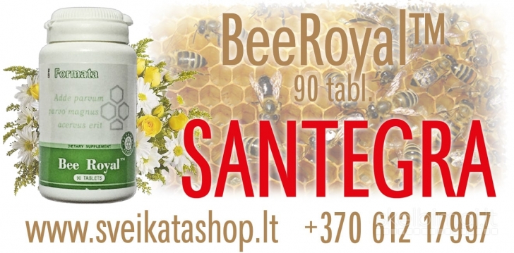 Bee Royal™ 90 tabl - maisto papildas SANTEGRA / mob: 8 612 17997