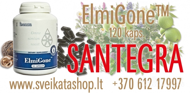 ElmiGone™ 120 kaps - maisto papildas SANTEGRA / mob: 8 612 17997