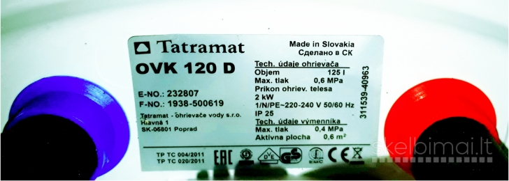 Boileris TATRAMAT 125L