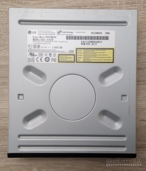 LG GSA-4167B Super-Multi DVD±RW/RAM leistuvai