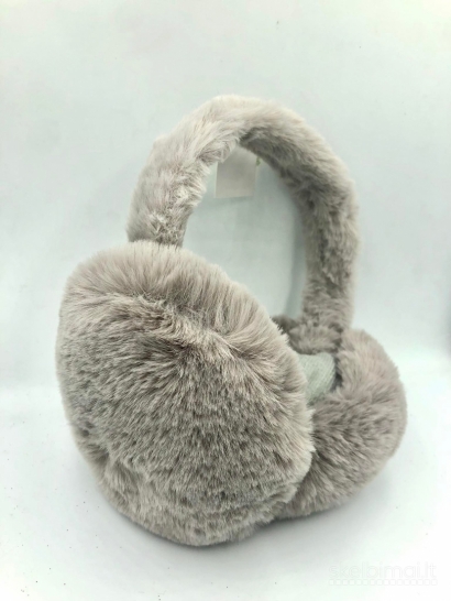 Žieminės pūkuotos ausinės