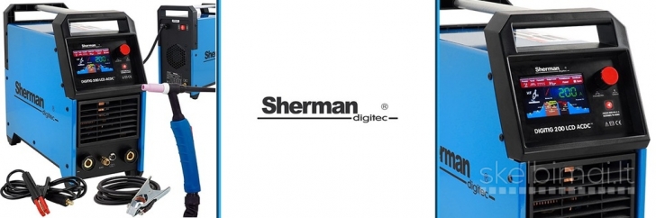 SHERMAN DIGITIG 200LCD ACDC PULSE