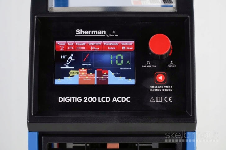 SHERMAN DIGITIG 200LCD ACDC PULSE