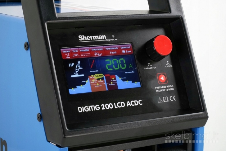 SHERMAN DIGITIG 200LCD ACDC PULSE