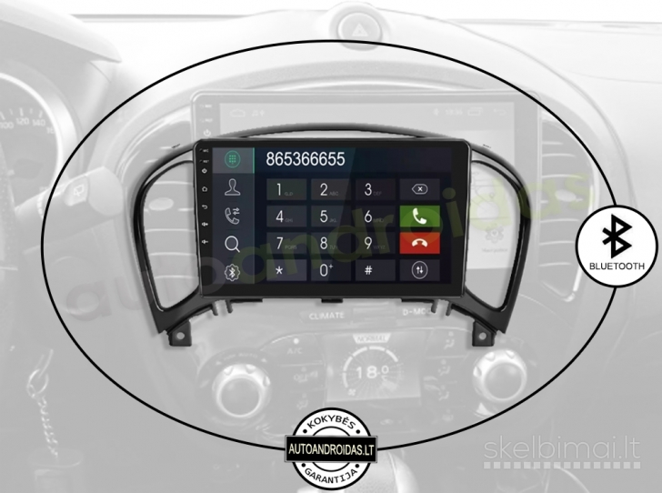 Nissan Juke 2010-14 Android multimedia GPS/WiFi/BT/USB