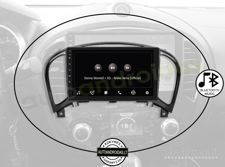 Nissan Juke 2010-14 Android multimedia GPS/WiFi/BT/USB