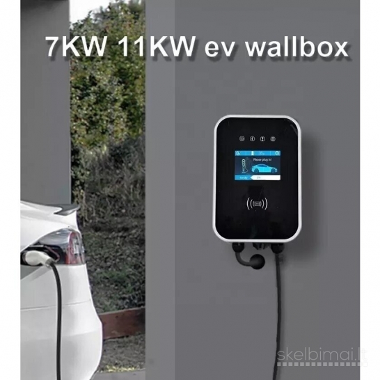 Elektromobilių įkrovimo stotelės 7kw 11kw