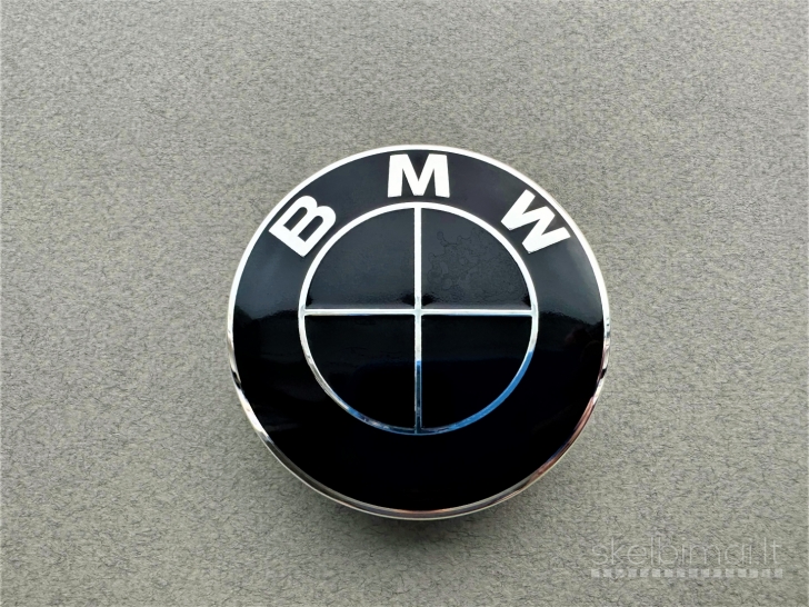 BMW Ratlankių dangtelis Juoda/Juoda