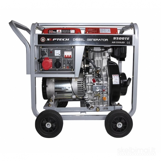 Dyzelinis trifazis generatorius 8,5kw 380V SUPTECH 9500TE