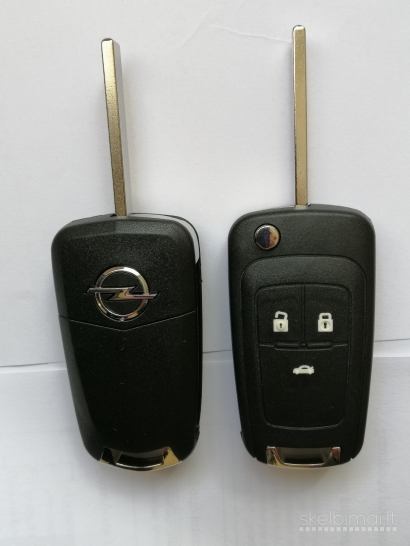 Opel raktu korpusai ir salono detales
