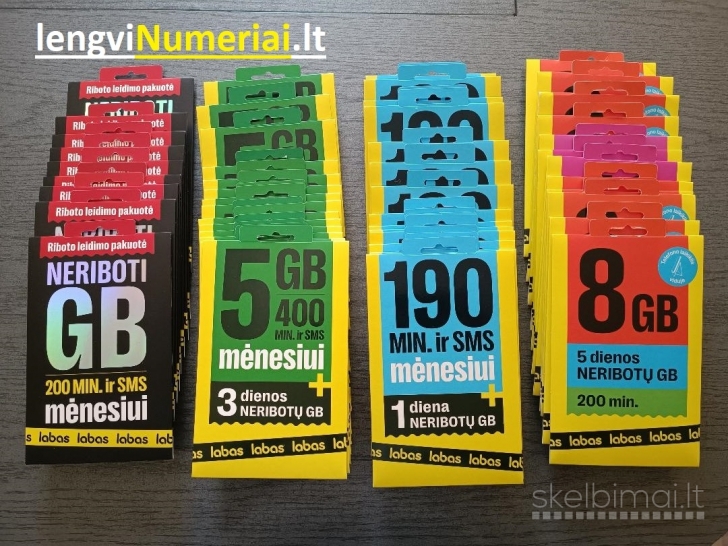 Verslui - Įmonėms - Reklamai - Gražūs telefono numeriai !