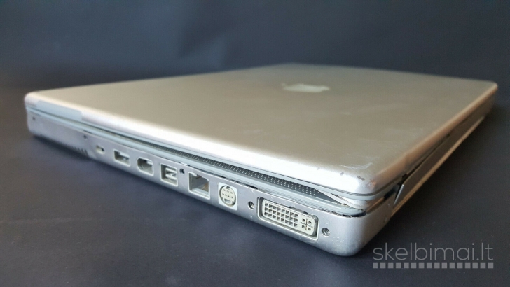 Apple Powerbook G4 A1046 nešiojamas kompiuteris (dalims)