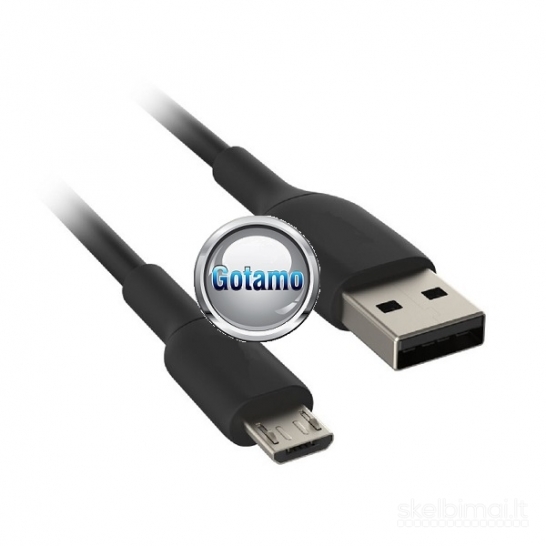 Micro USB laidas 2 metrai WWW.GOTAMO.LT