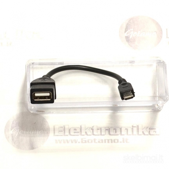 Micro USB į USB 2.0 lizdą jungtis laidas OTG WWW.GOTAMO.LT