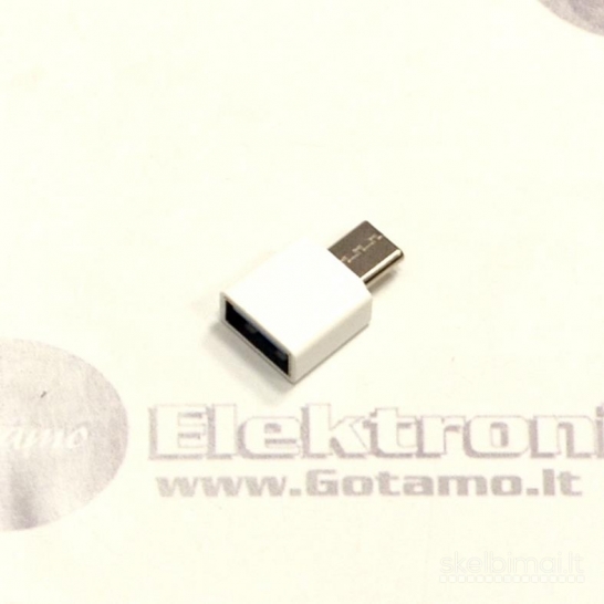 Type-C į USB 3.0 lizdą jungtis OTG WWW.GOTAMO.LT