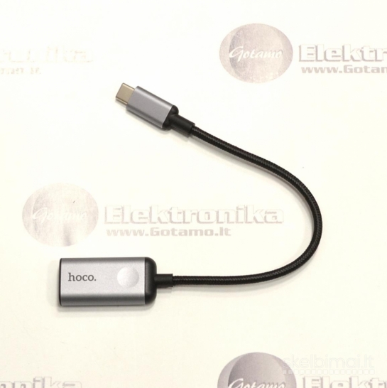 Type-C į HDMI lizdą jungtis Hoco WWW.GOTAMO.LT